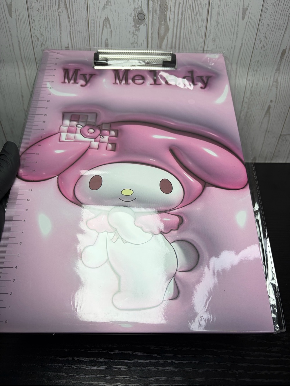 Extra Cute My Melody Clipboard With Printed Ruler On The Side! BTS TEACHERS